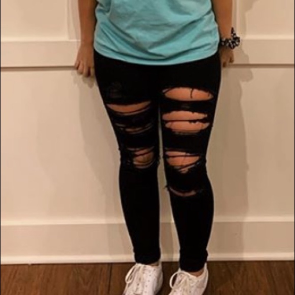 American eagle black jeans